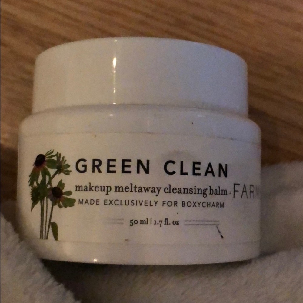Green clean make up melt away cleaning balm
